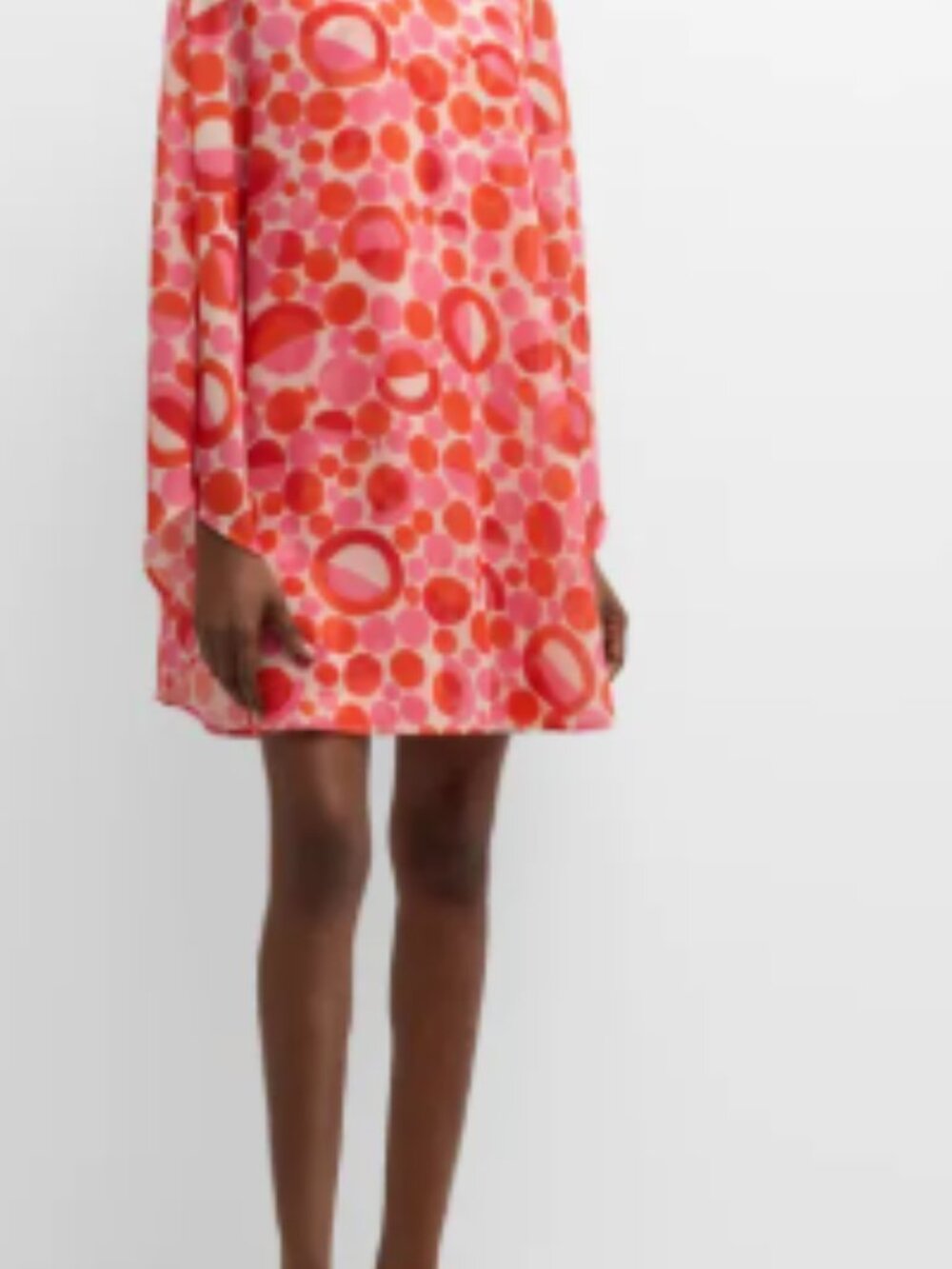 Frances Valentine Bree Polka Dot Cape Dress 1X - Picture 3 of 10